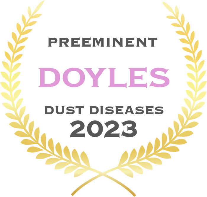 Preeminent Doyles Dust Diseases 2023 award