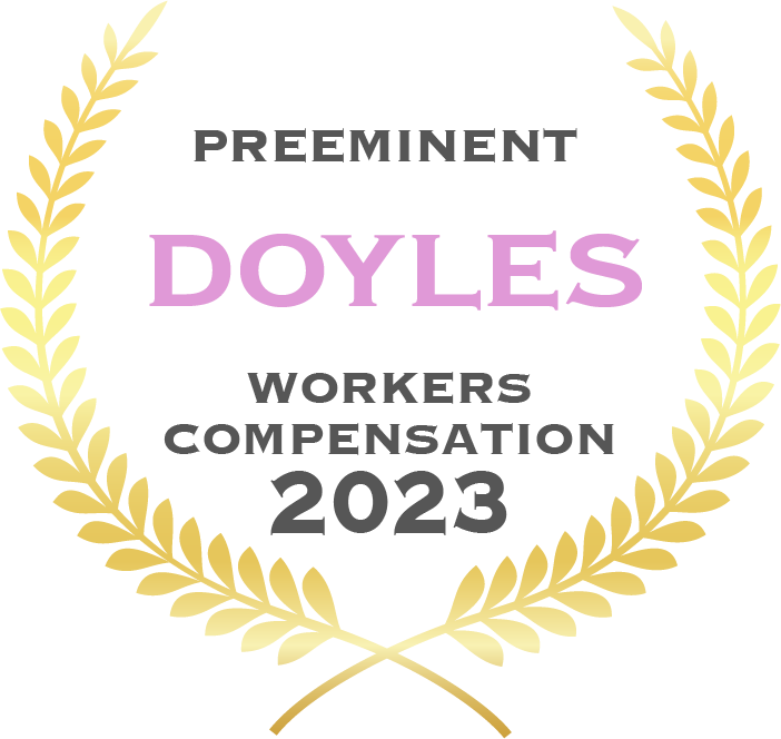 Preeminent Doyles Workers Compensation 2023 award