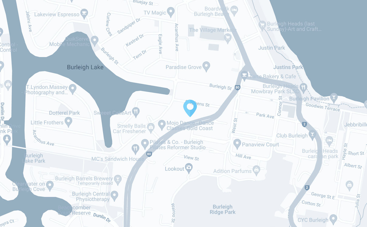 Gold Coast Map