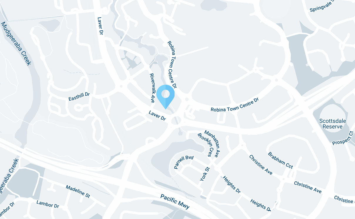 Map of Robina
